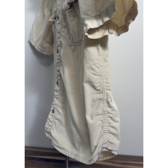 Iron and Resin Herman Shirt Corduroy in Natural - Large - Picture 6 of 7